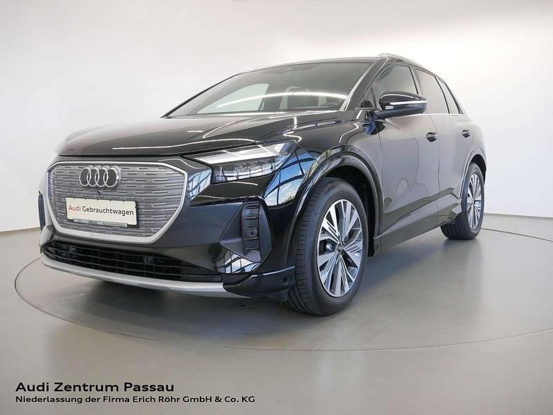 Mythosschwarz metallic Gebraucht 2022 Audi Q4 e-tron Sport SUV | 33.650 € (Guter Preis) - Bild 1/4