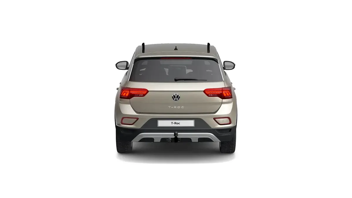 Gebraucht VW T-Roc Move 110 PS (80 kW) 2023 Ivory silver (silber) SUV