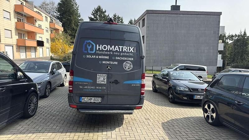 Gebraucht Mercedes Sprinter 163 PS (119 kW) 2018 Grau Van