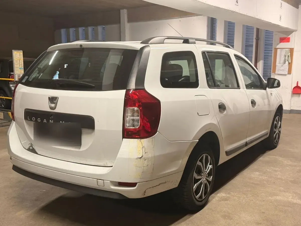 Gebraucht Dacia Logan MCV Ambiance 90 PS (66 kW) 2014 Weiß Kombi