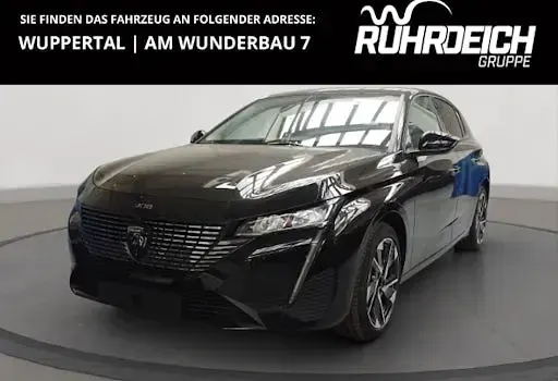 Neu Peugeot 308 Allure 145 PS (106 kW) 2025 Schwarz Limousine