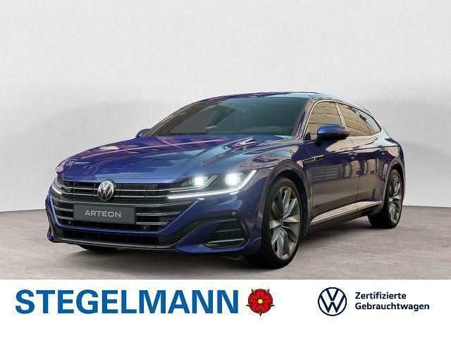 Blau Gebraucht 2024 VW Arteon R-line Kombi | 48.980 € - Bild 1/4