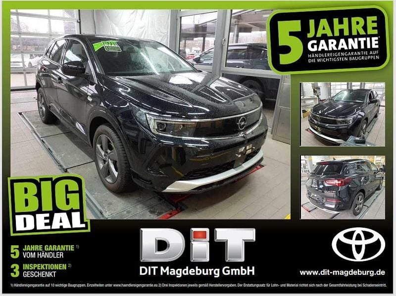 Gebraucht Opel Grandland X Elegance 131 PS (96 kW) 2024 Lackierung schwarz perla nera/ SUV
