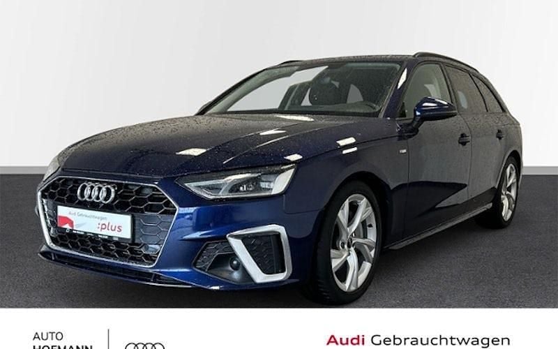 Blau Gebraucht 2022 Audi A4 S-Line Kombi | 28.430 € (Guter Preis) - Bild 1/4
