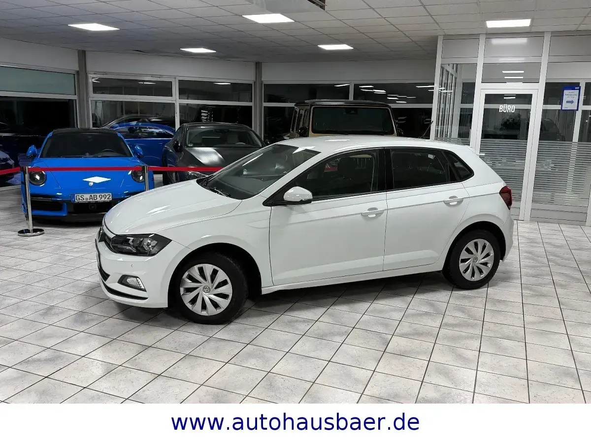 Usata VW Polo Comfortline 95 CV (69 kW) 2018 Bianco Utilitaria