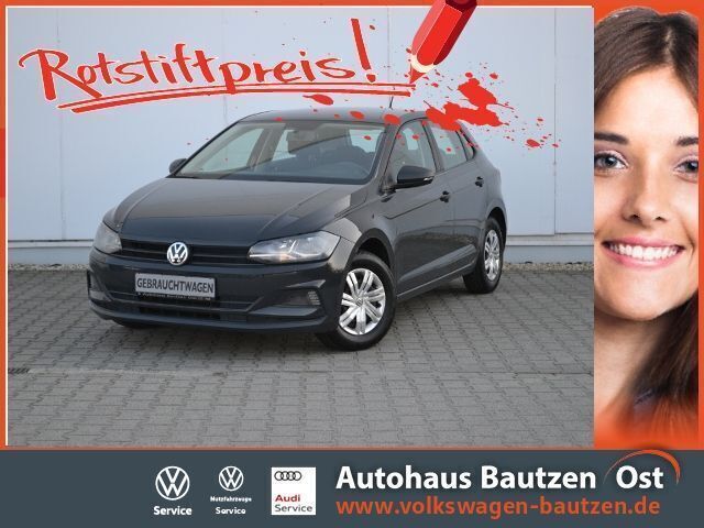 Grau Gebraucht 2019 VW Polo Trendline Kleinwagen | 12.840 € (Fairer Preis) - Bild 1/4