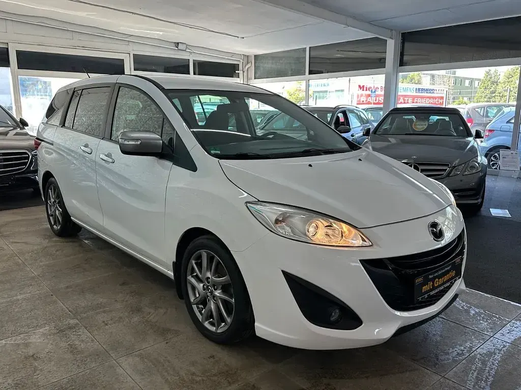 Gebraucht Mazda 5 Sendo 150 PS (110 kW) 2015 Weiß Van / Kleinbus