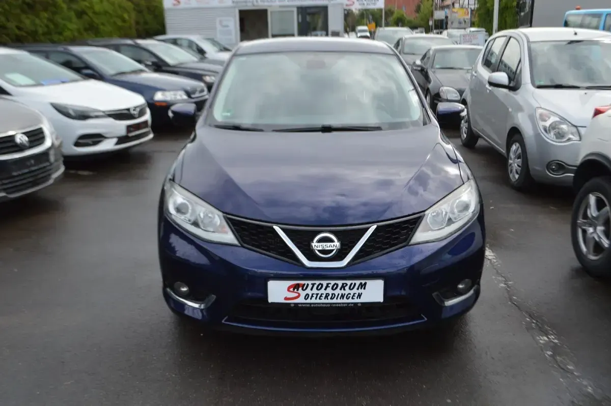 Gebraucht Nissan Pulsar Acenta 116 PS (85 kW) 2015 Violet Kleinwagen