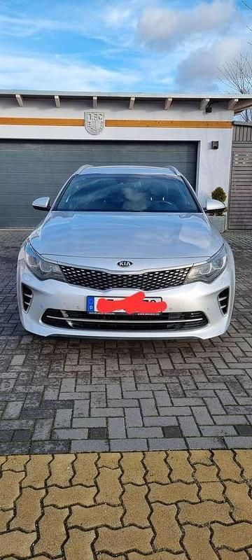Gebraucht Kia Optima GT-Line 141 PS (103 kW) 2017 Silber Kombi