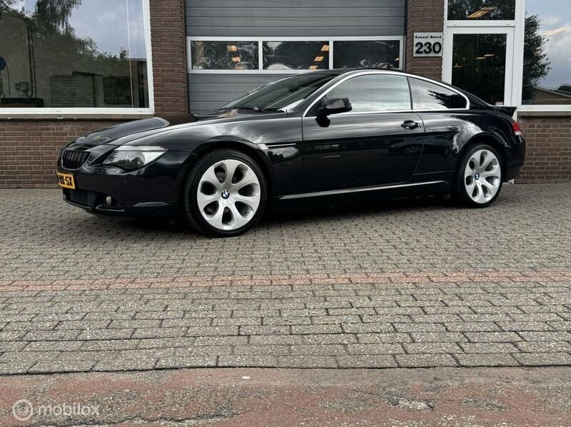 Schwarz Gebraucht 2005 BMW 630 Coupé | 6.950 € (Fairer Preis) - Bild 1/4