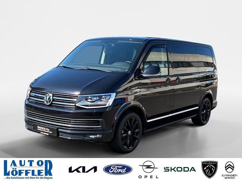 Deep black perleffekt (schwarz) Gebraucht 2019 VW T6.1 Highline Van | 41.640 € (Superpreis) - Bild 1/4