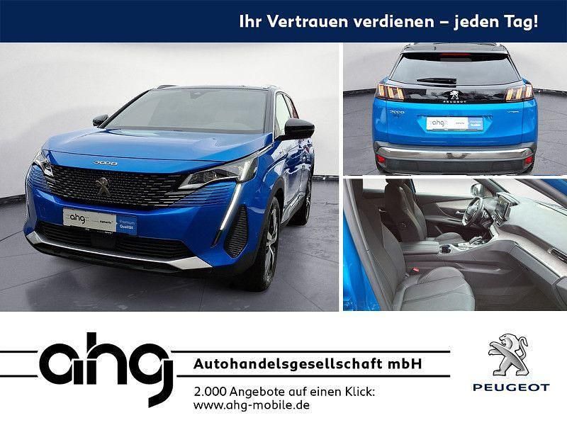 Blau Gebraucht 2021 Peugeot 3008 GT SUV | 24.930 € (Etwas zu teuer) - Bild 1/4