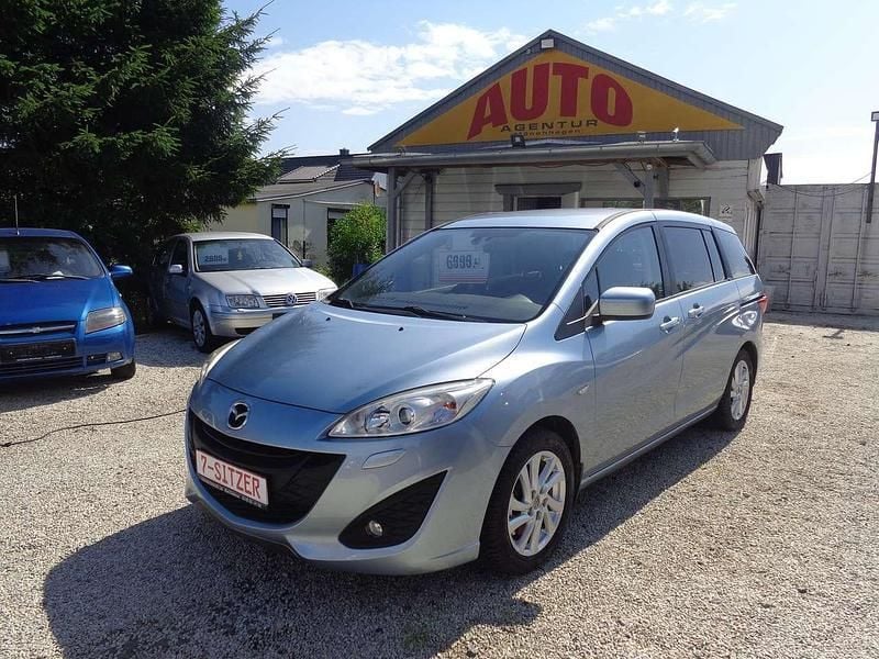 Blau Gebraucht 2010 Mazda 5 Van / Kleinbus | 6.990 € (Teuer) - Bild 1/4
