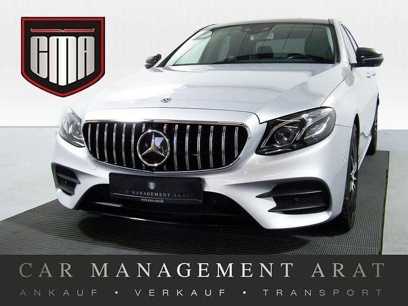 Iridiumsilber (metallic) Gebraucht 2017 Mercedes E400 AMG Limousine | 30.799 € (Fairer Preis) - Bild 1/4