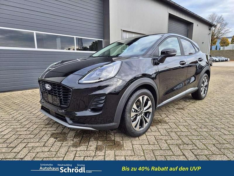 Agate black metallic Neu 2025 Ford Puma Gen-E Titanium SUV | 24.990 € (Guter Preis) - Bild 1/4