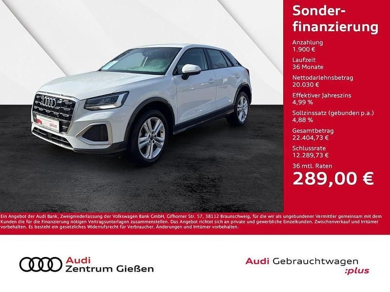 Gebraucht Audi Q2 Advanced Plus 116 PS (85 kW) 2022 Gletscherweiß metallic SUV