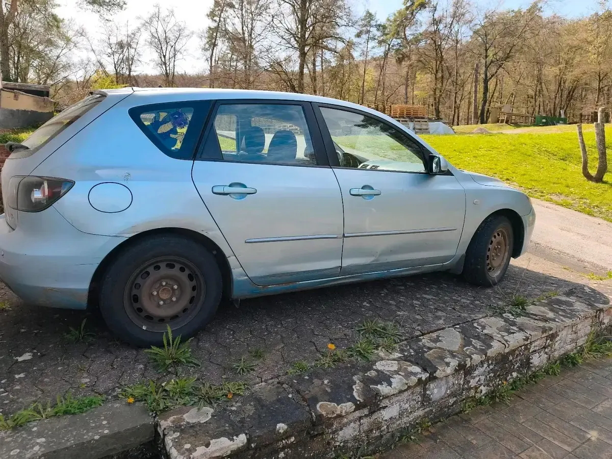 Brugt Mazda 3 Active 105 HK (77 kW) 2007 Sølv Sedan