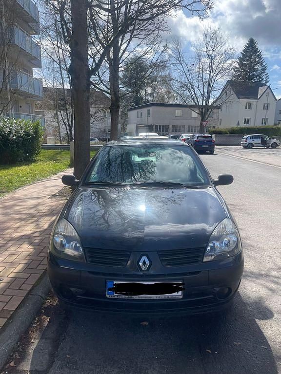 Gebraucht Renault Clio II Authentique 75 PS (55 kW) 2004 Schwarz Limousine