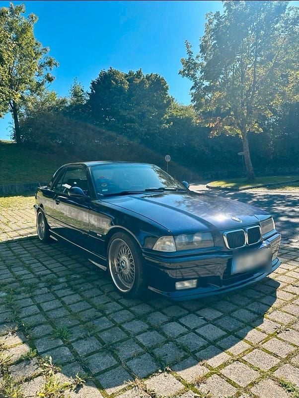 Blau Gebraucht 1997 BMW 328 Cabriolet M Sport Cabrio | 11.990 € (Fairer Preis) - Bild 1/4