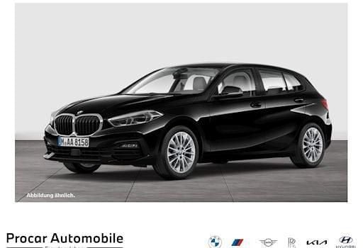 Schwarz Gebraucht 2022 BMW 118 Advantage Kleinwagen | 18.790 € (Superpreis) - Bild 1/4