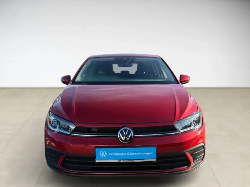 Gebraucht VW Polo Life 95 PS (69 kW) 2025 Kings red metallic (metallic) Limousine