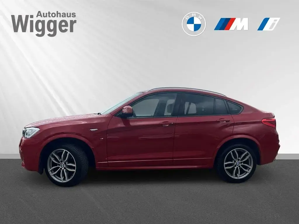 Gebraucht BMW X4 M Sport 184 PS (135 kW) 2018 Rot SUV