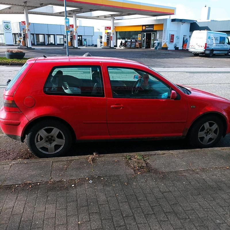 Gebraucht VW Golf IV 90 PS (66 kW) 1999 Rot Kleinwagen