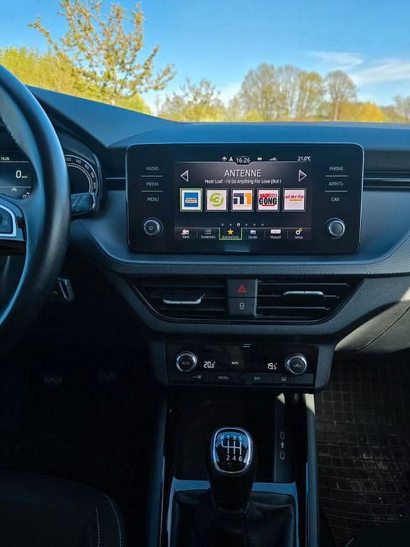 Gebraucht Skoda Scala Ambition 116 PS (85 kW) 2019 Weiß Kleinwagen