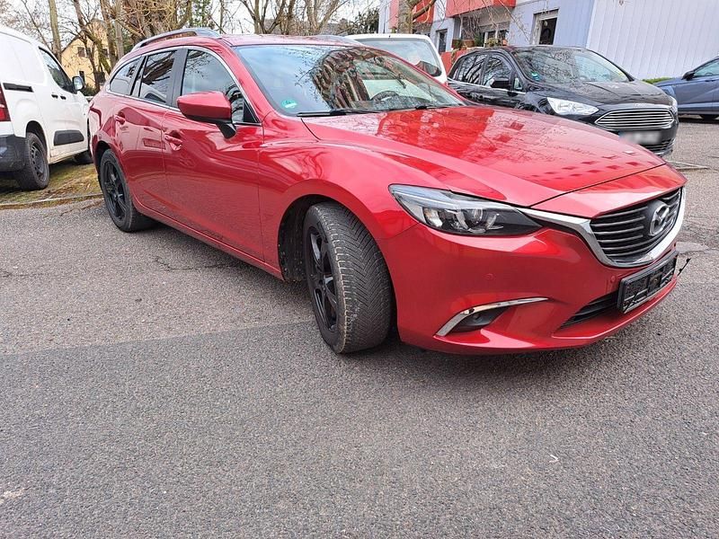 Gebraucht Mazda 6 Exclusive-Line 150 PS (110 kW) 2015 Rot Kombi