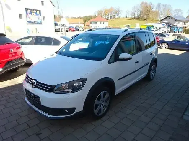 Gebraucht VW Touran Cross 140 PS (102 kW) 2012 Weiß Van / Kleinbus