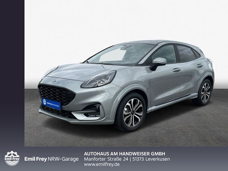Solar silver metallic Gebraucht 2022 Ford Puma ST-Line Coupé | 25.450 € (Fairer Preis) - Bild 1/4