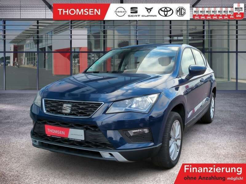 Pacific blau Gebraucht 2016 Seat Ateca Style SUV | 15.490 € (Fairer Preis) - Bild 1/4