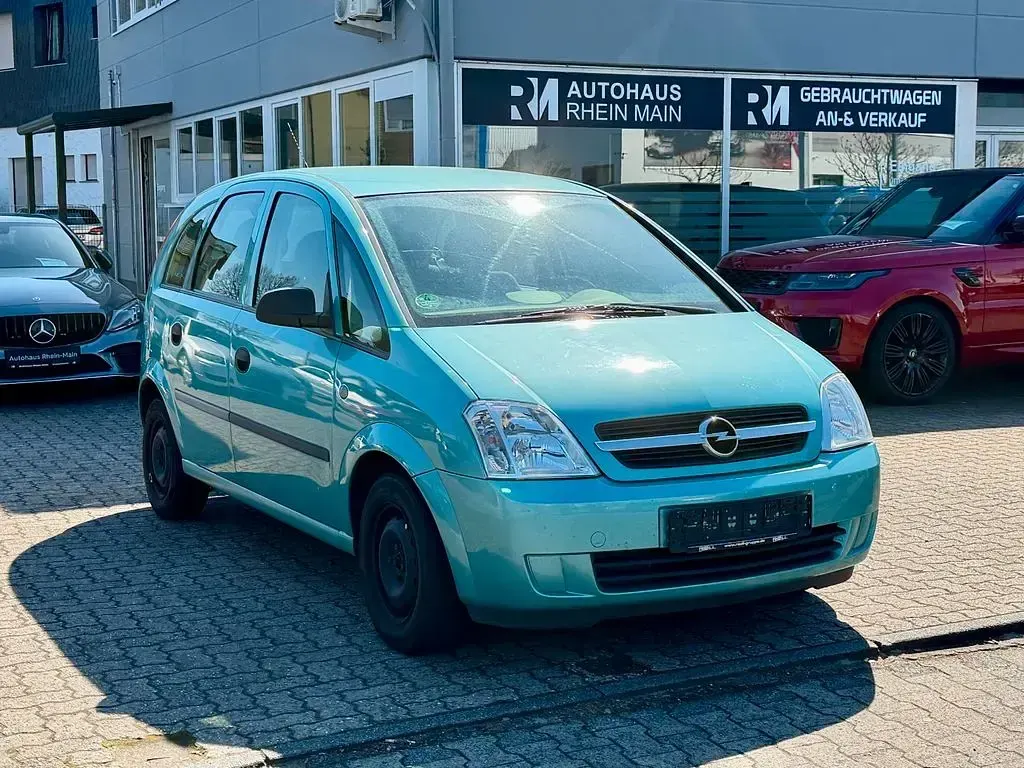 Usata Opel Meriva 87 CV (63 kW) 2003 Verde Monovolume