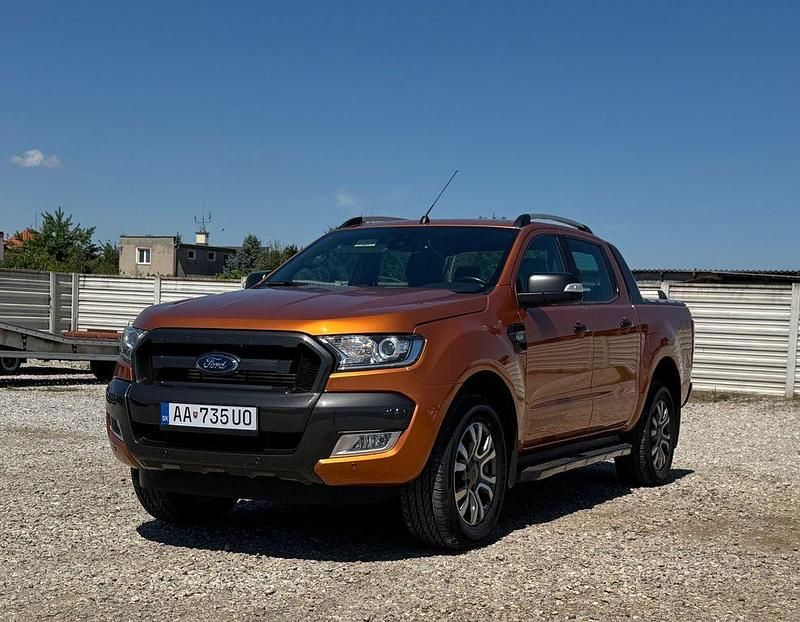 Orange Gebraucht 2017 Ford Ranger Wildtrack Abholung | 24.590 € (Fairer Preis) - Bild 1/4