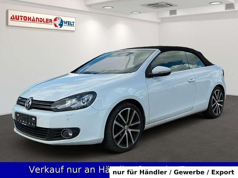 Weiß Gebraucht 2012 VW Golf Cabriolet Exclusive Cabrio | 4.799 € (Guter Preis) - Bild 1/3