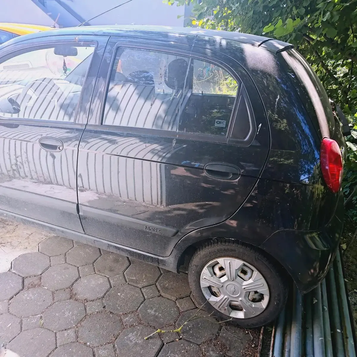 Gebraucht Chevrolet Matiz 52 PS (38 kW) 2009 Schwarz Kleinwagen