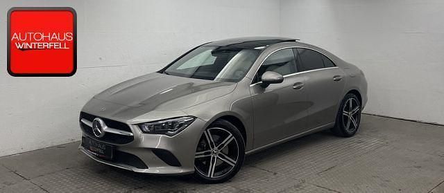 Silber Gebraucht 2020 Mercedes CLA220 Progressive Limousine | 34.400 € (Teuer) - Bild 1/4