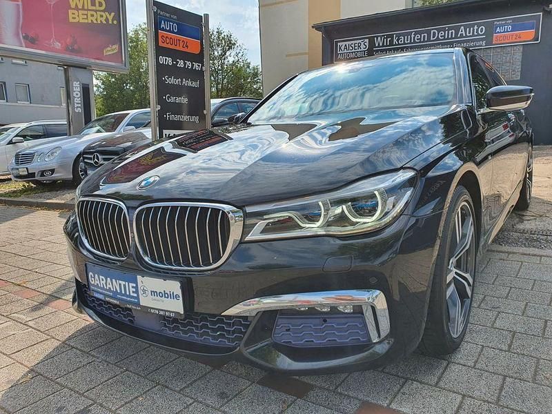 Schwarz Gebraucht 2016 BMW 740L M Sport Limousine | 28.980 € (Fairer Preis) - Bild 1/4