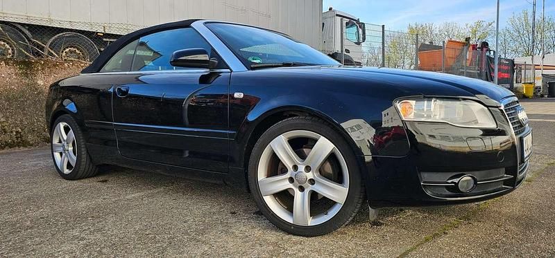 Gebraucht Audi A4 Cabriolet 140 PS (102 kW) 2008 Phantomschwarz perleffekt Cabrio