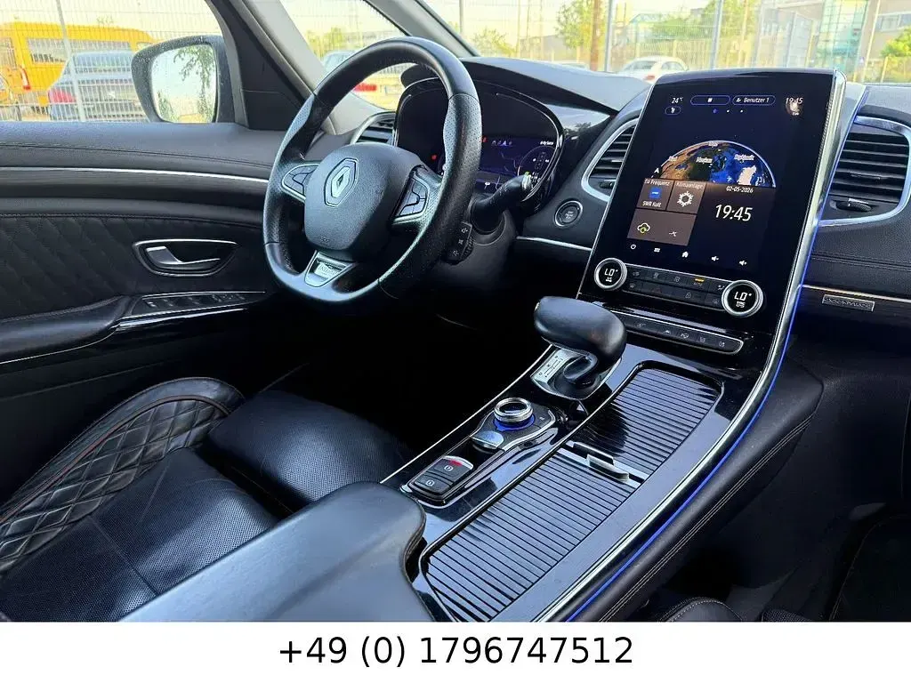 Brugt Renault Espace Initiale Paris 200 HK (147 kW) 2021 Sort MPV