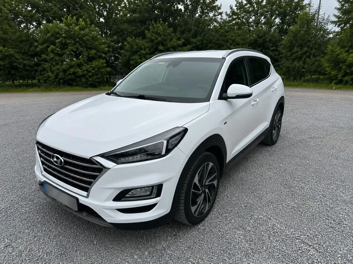 Gebraucht Hyundai Tucson 136 PS (100 kW) 2020 Weiß SUV