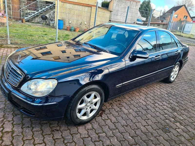Blau Gebraucht 2003 Mercedes S350 Limousine | 4.350 € (Superpreis) - Bild 1/4