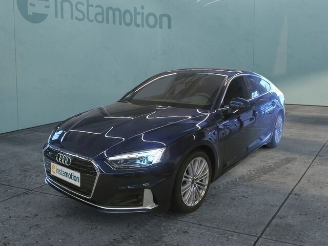 Blau Gebraucht 2024 Audi A5 Sportback Sport Limousine | 52.990 € - Bild 1/2