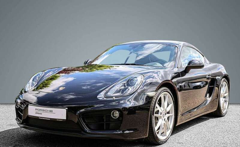 Schwarz Gebraucht 2014 Porsche Cayman Coupé | 55.981 € (Teuer) - Bild 1/4