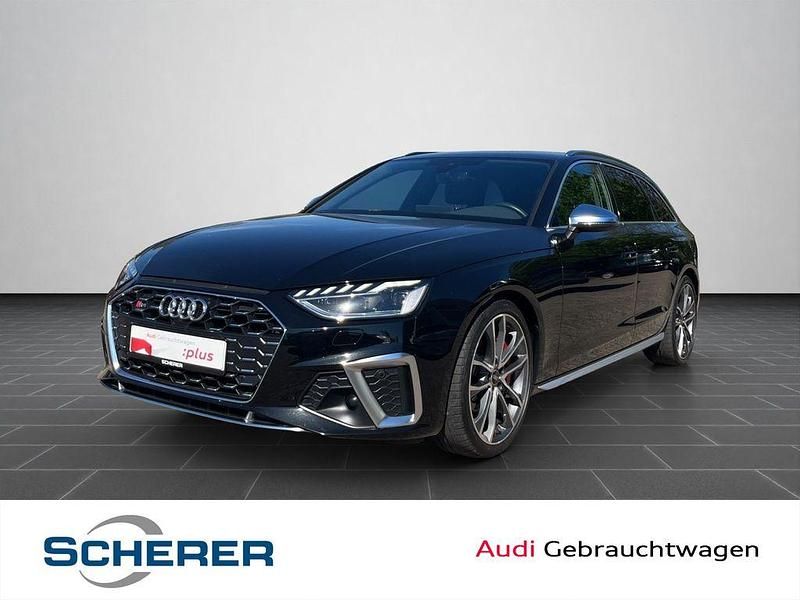 Mythosschwarz metallic (metallic) Gebraucht 2022 Audi S4 Business Kombi | 44.900 € (Fairer Preis) - Bild 1/4