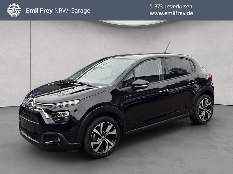 Perla nera schwarz metallic Gebraucht 2023 Citroën C3 PureTech Kleinwagen | 14.770 € (Guter Preis) - Bild 1/3