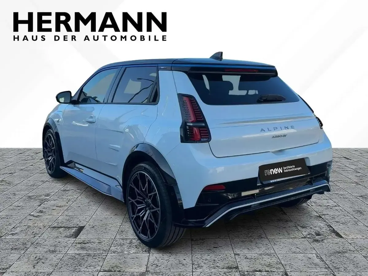 Neu Alpine A290 130 kW (177 PS) 2026 Perlmuttweiß mit dach in blac Kleinwagen