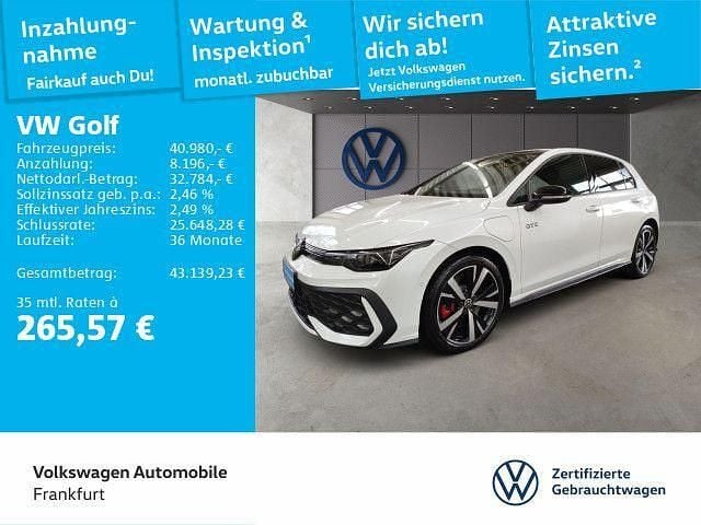 Gebraucht VW Golf GTE 272 PS (200 kW) 2025 Oryxweiß perlmutteffekt Limousine