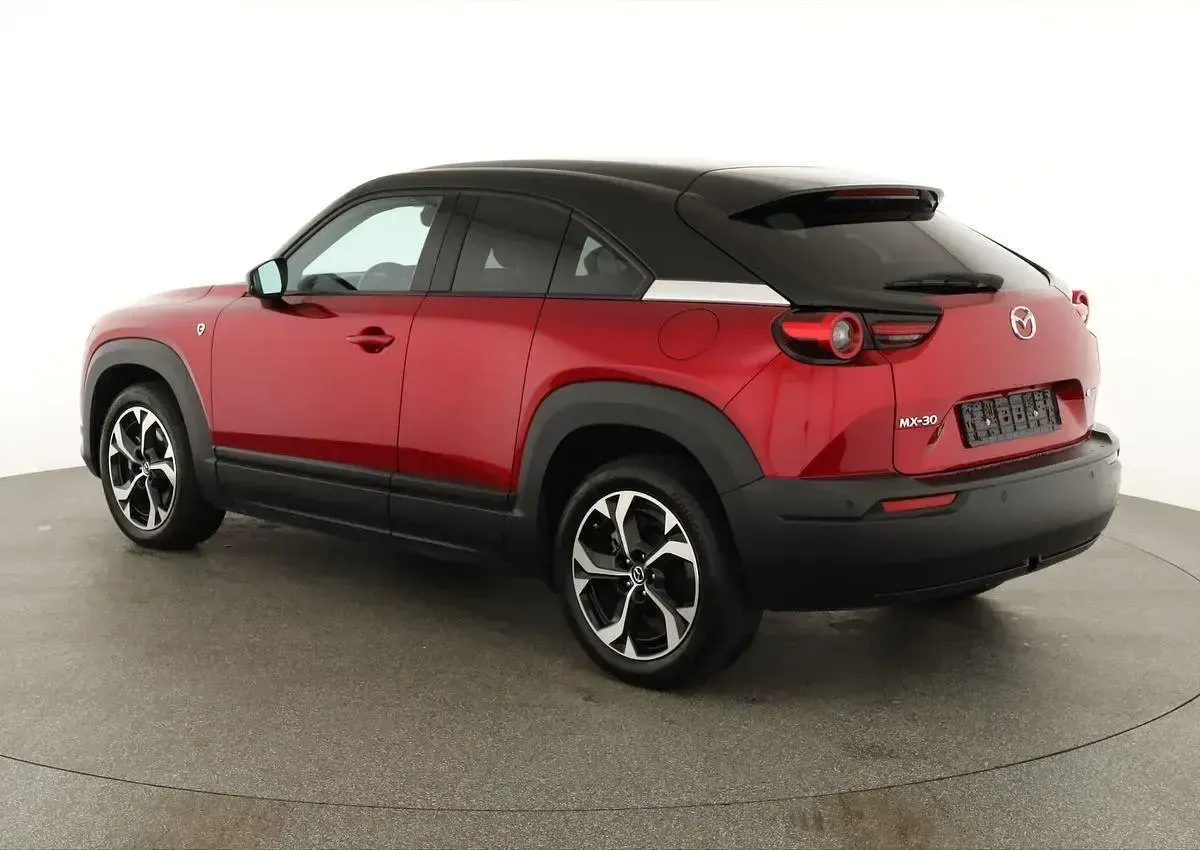 Gebraucht Mazda MX30 Ad'Vantage 170 PS (125 kW) 2024 Soul red crystal m: black roof SUV