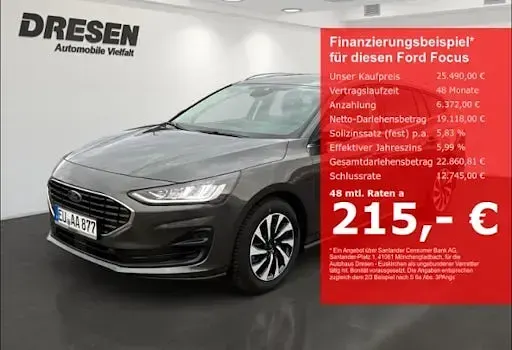 Gebraucht Ford Focus Titanium 125 PS (91 kW) 2025 Kombi